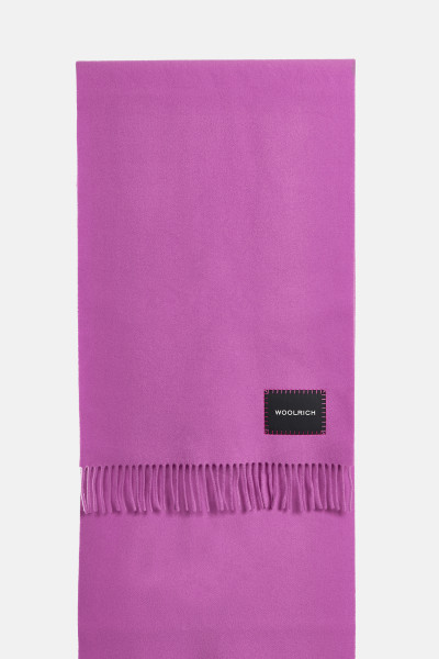 ŠÁL WOOLRICH BIG LOGO PATCH SCARF - Fotografia č. 2