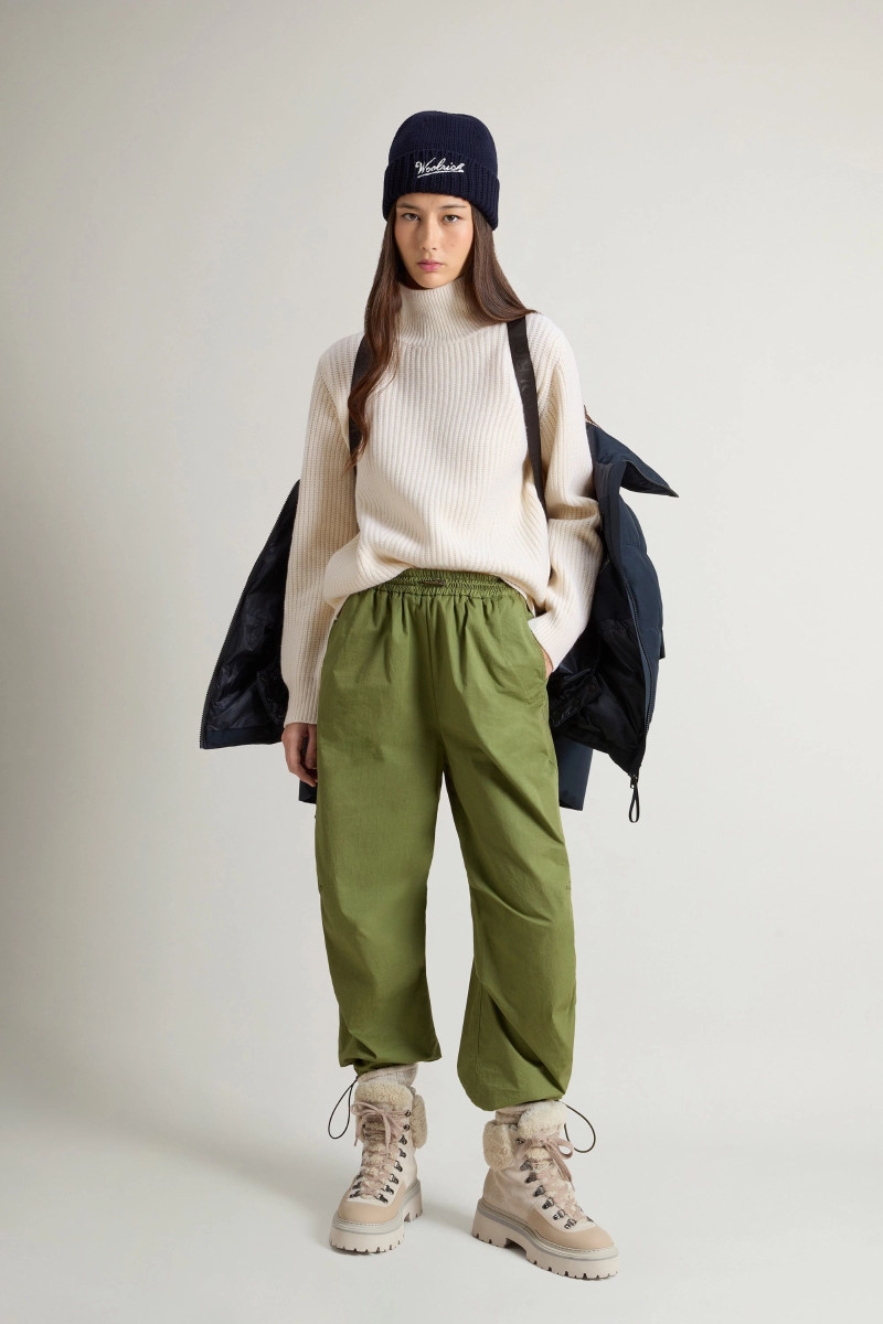 Rolák Woolrich Canberra Turtleneck Plaster White