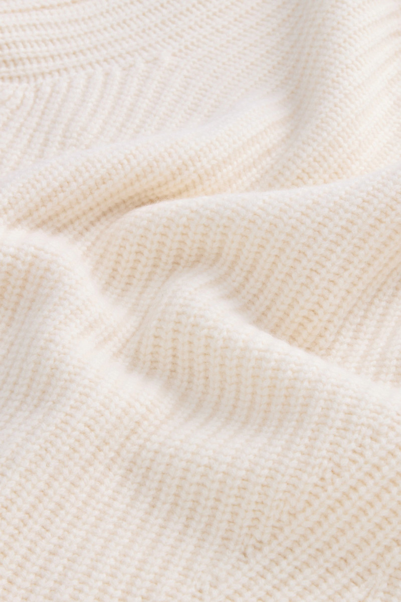 Rolák Woolrich Canberra Turtleneck Plaster White