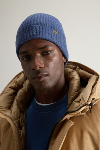ČAPICA WOOLRICH KNITTED RIBBED BEANIE - Fotografia č. 4