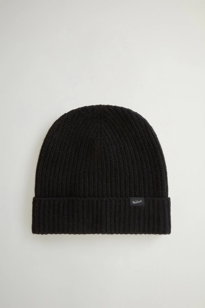 ČAPICA WOOLRICH KNITTED RIBBED BEANIE - Fotografia č. 1