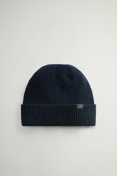 ČAPICA WOOLRICH KNITTED RIBBED BEANIE - Fotografia č. 1