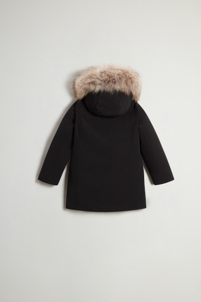 BUNDA WOOLRICH LUXURY ARCTIC RACCOON PARKA - Fotografie č. 2