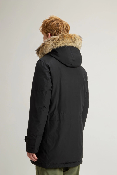 BUNDA WOOLRICH POLAR HIGH COLLAR FUR PARKA - Fotografie č. 3