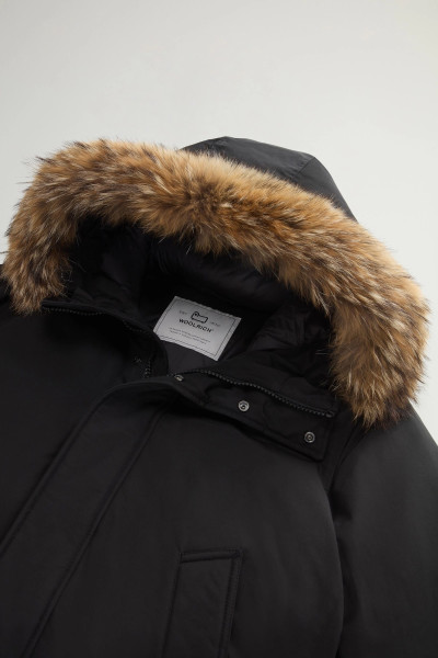 BUNDA WOOLRICH POLAR HIGH COLLAR FUR PARKA - Fotografie č. 6