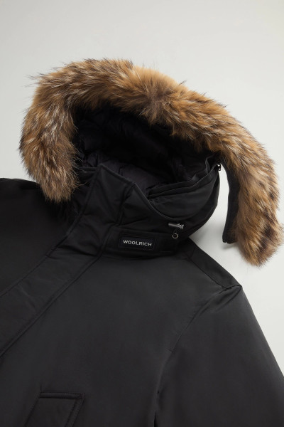 BUNDA WOOLRICH POLAR HIGH COLLAR FUR PARKA - Fotografie č. 7