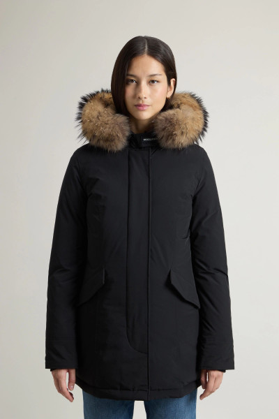 BUNDA WOOLRICH LUXURY ARCTIC RACCOON PARKA - Fotografie č. 1
