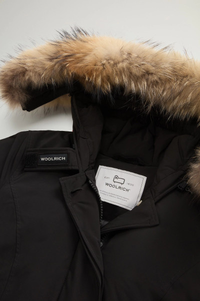 BUNDA WOOLRICH LUXURY ARCTIC RACCOON PARKA - Fotografie č. 7