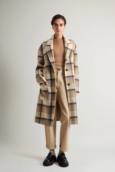 KABÁT WOOLRICH YARN DYED COAT - Fotografie č. 2