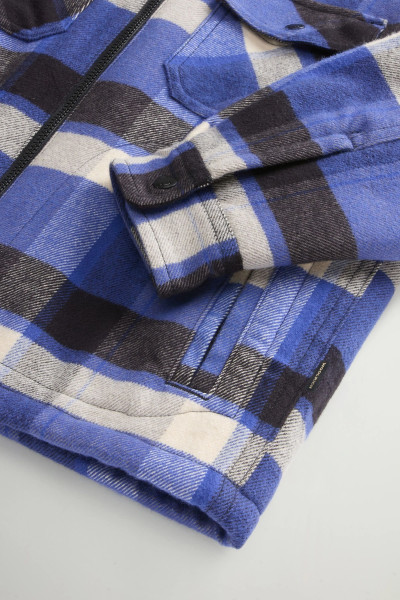 BUNDA WOOLRICH HEAVY COTTON FLANNEL OVERSHIRT - Fotografia č. 4