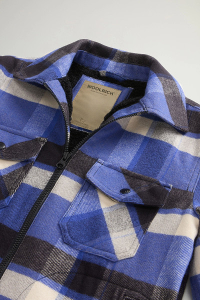 BUNDA WOOLRICH HEAVY COTTON FLANNEL OVERSHIRT - Fotografia č. 3