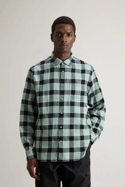 ING WOOLRICH LIGHT FLANNEL CHECK SHIRT - Kép 1