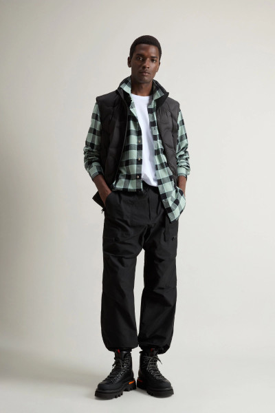 ING WOOLRICH LIGHT FLANNEL CHECK SHIRT - Kép 2