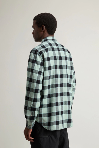 ING WOOLRICH LIGHT FLANNEL CHECK SHIRT - Kép 3