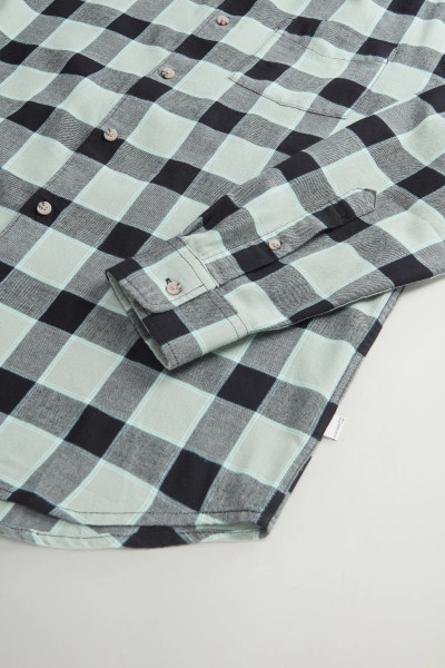 ING WOOLRICH LIGHT FLANNEL CHECK SHIRT - Kép 7
