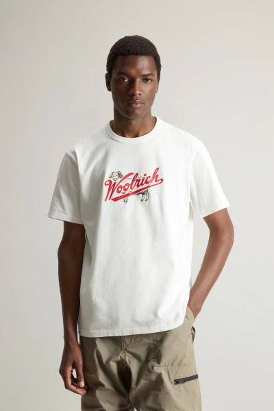 PÓLÓ WOOLRICH SHEEP GRAPHIC T-SHIRT - Kép 1