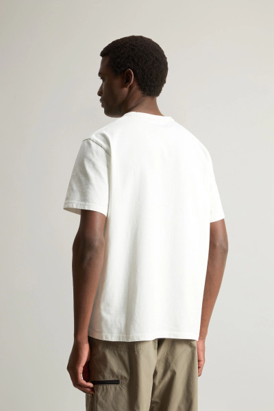 PÓLÓ WOOLRICH SHEEP GRAPHIC T-SHIRT - Kép 3