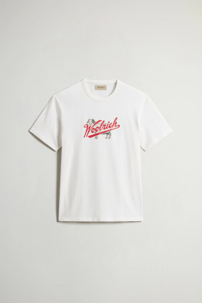 PÓLÓ WOOLRICH SHEEP GRAPHIC T-SHIRT - Kép 5