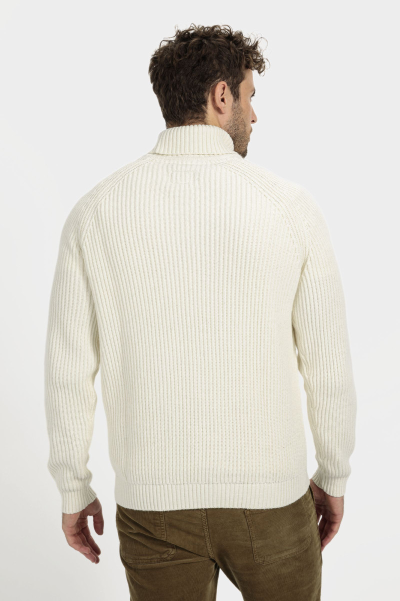Sveter Camel Active Pullover Rollneck Creme