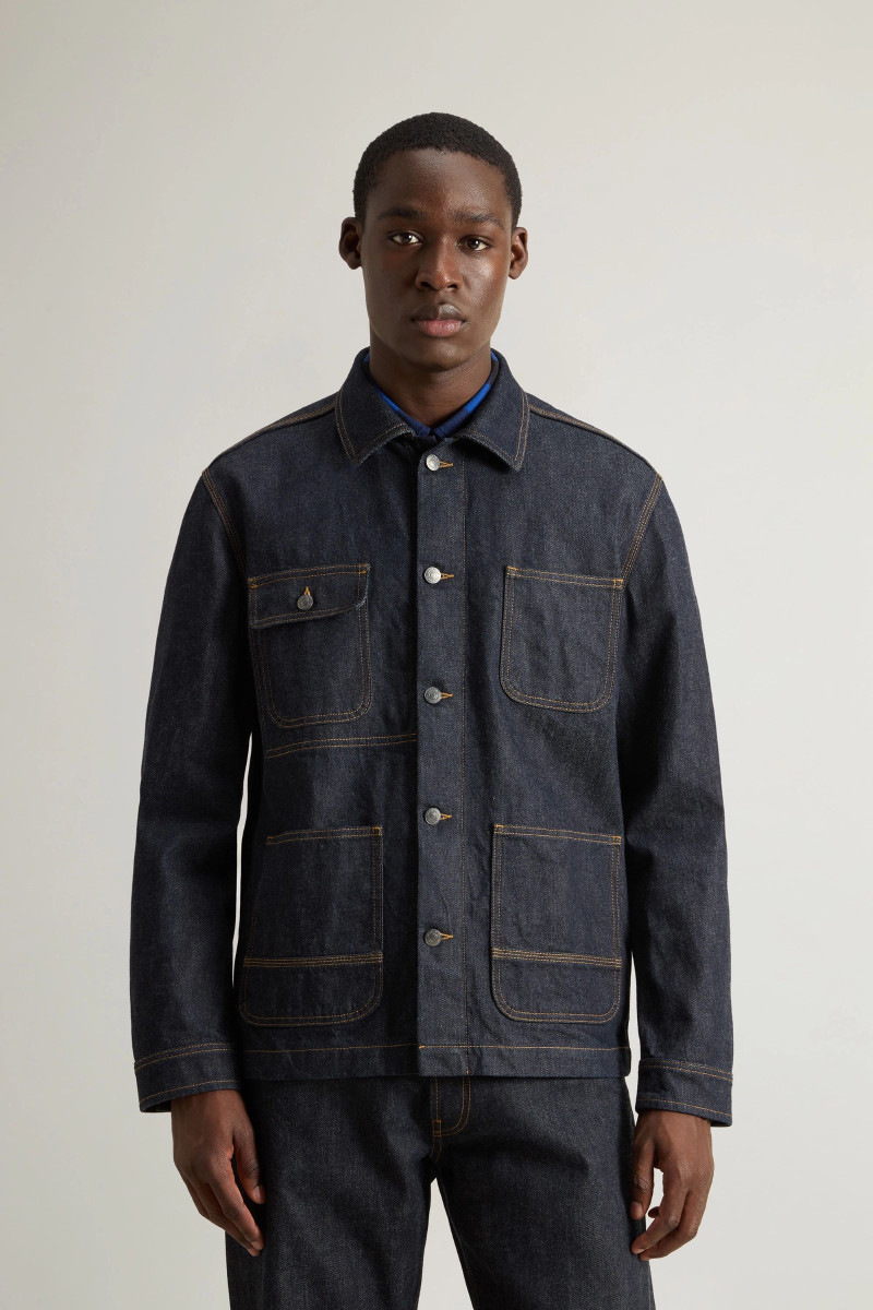 Bunda Woolrich Selvedge Chore Jacket Indigo