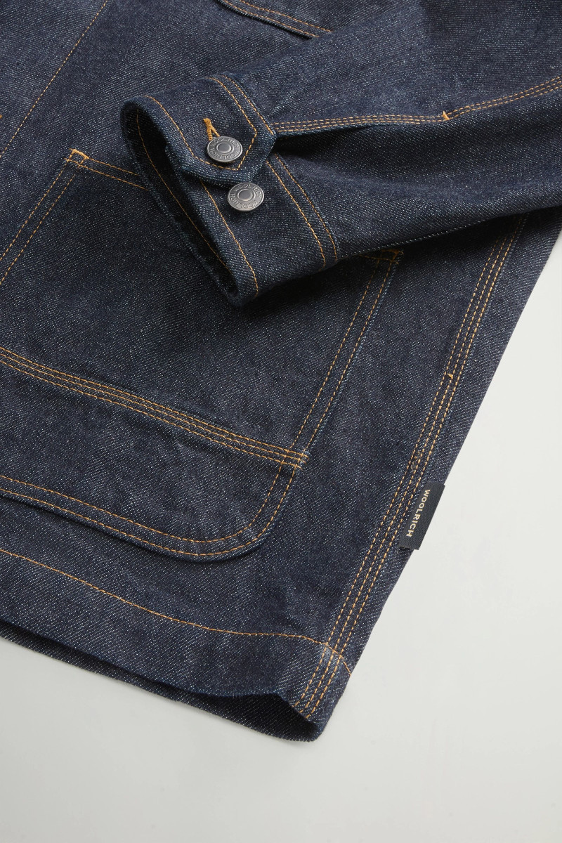 Bunda Woolrich Selvedge Chore Jacket Indigo