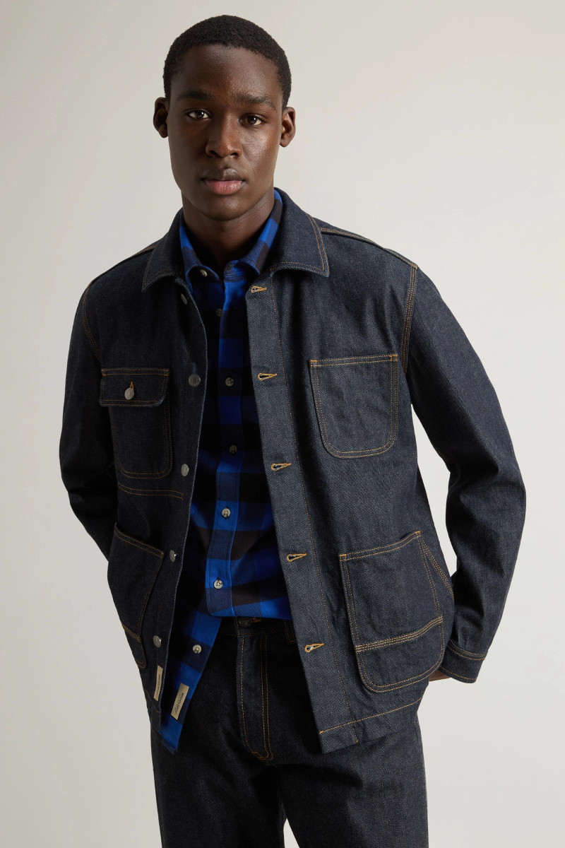 Bunda Woolrich Selvedge Chore Jacket Indigo