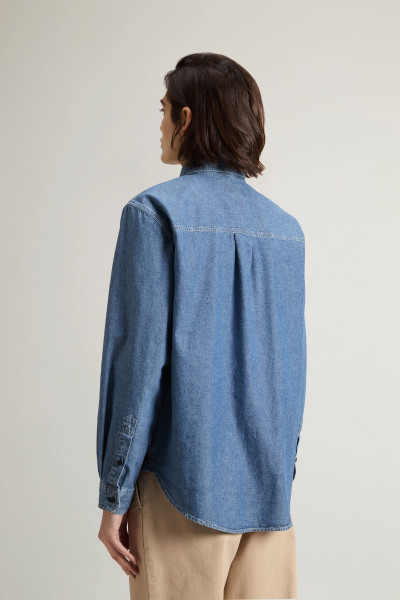 ING WOOLRICH CHAMBRAY SHIRT - Kép 3