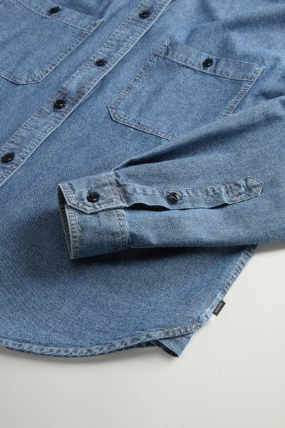 ING WOOLRICH CHAMBRAY SHIRT - Kép 7