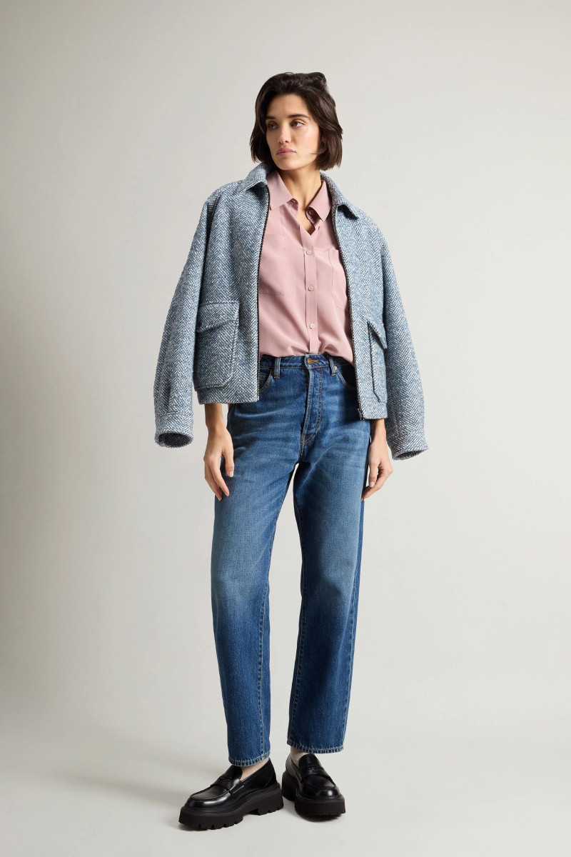 Košeľa Woolrich Washed Silk Shirt Woodrose