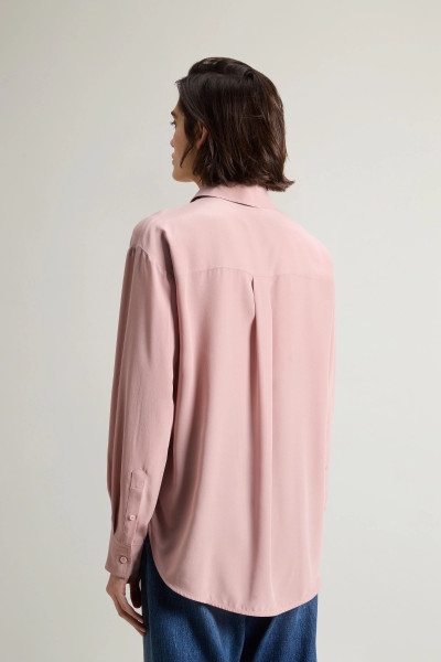 KOŠILE WOOLRICH WASHED SILK SHIRT - Fotografie č. 3