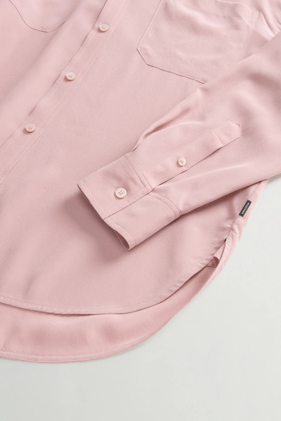 KOŠILE WOOLRICH WASHED SILK SHIRT - Fotografie č. 7