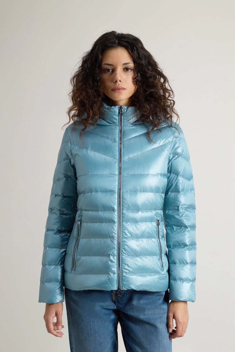 Levně Bunda woolrich light aliquippa jacket citadel