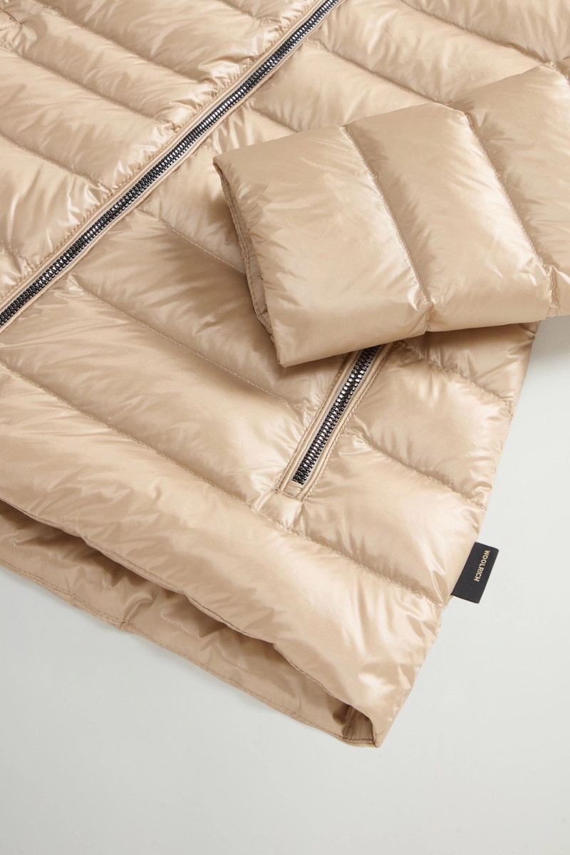 Bunda Woolrich Light Aliquippa Jacket Oxford Tan