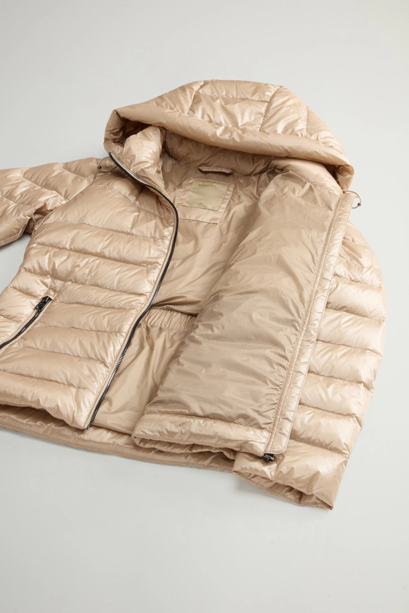 Bunda Woolrich Light Aliquippa Jacket Oxford Tan