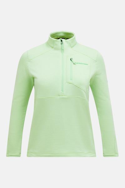 MELEGÍTŐFELSŐ PEAK PERFORMANCE W TRAIL POLARTEC HALF ZIP - Kép 1