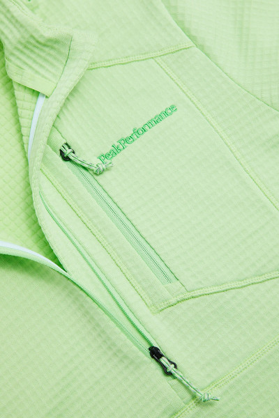 MELEGÍTŐFELSŐ PEAK PERFORMANCE W TRAIL POLARTEC HALF ZIP - Kép 4