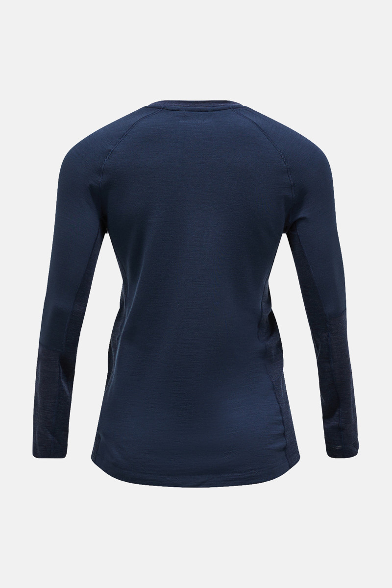Termo Bielizeň Peak Performance W Magic Crew Blue Shadow