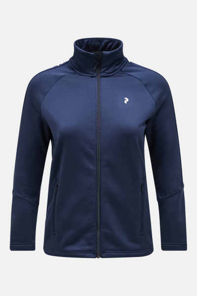 MELEGÍTŐFELSŐ PEAK PERFORMANCE W RIDER ZIP JACKETOW - Kép 1