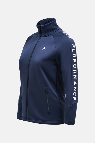MELEGÍTŐFELSŐ PEAK PERFORMANCE W RIDER ZIP JACKETOW - Kép 2