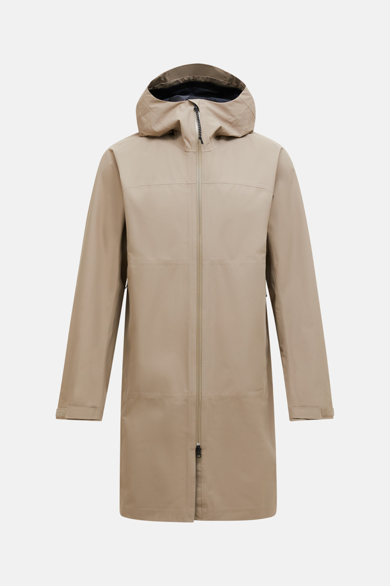 Kabát Peak Performance M Treeline Shell Parka Avid Beige