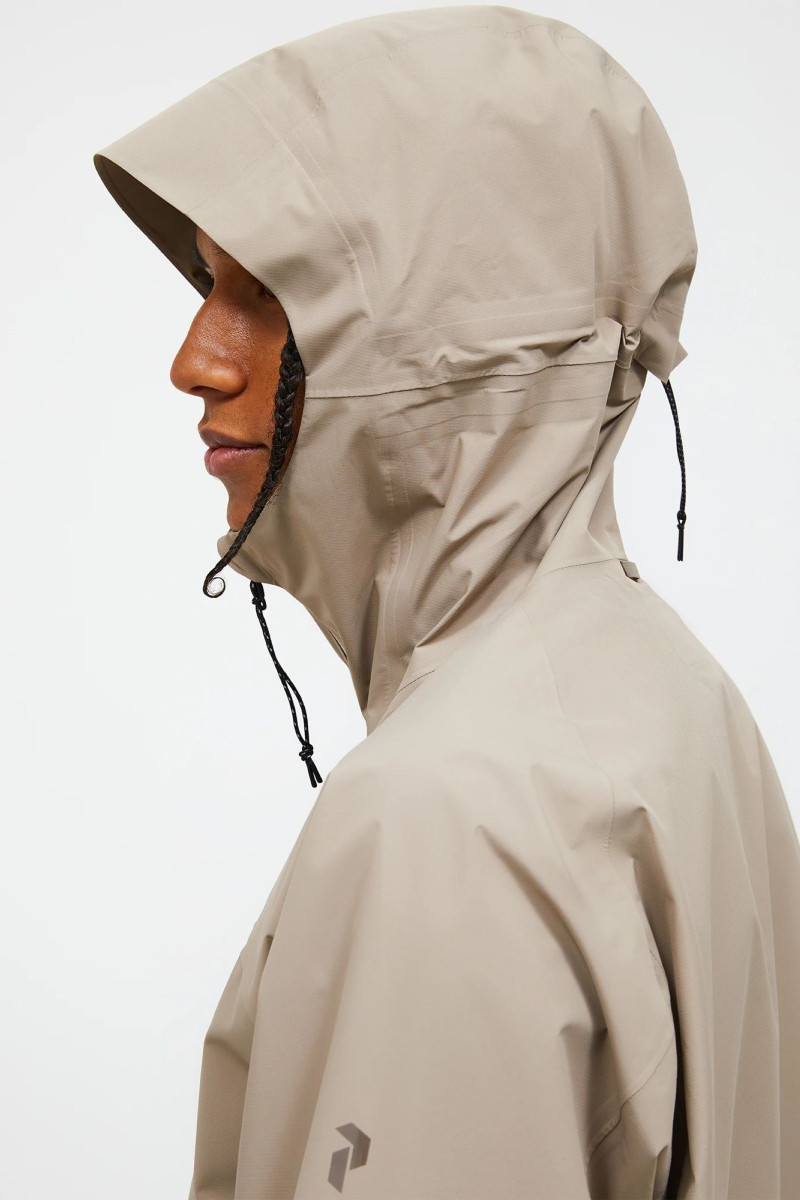 Kabát Peak Performance M Treeline Shell Parka Avid Beige