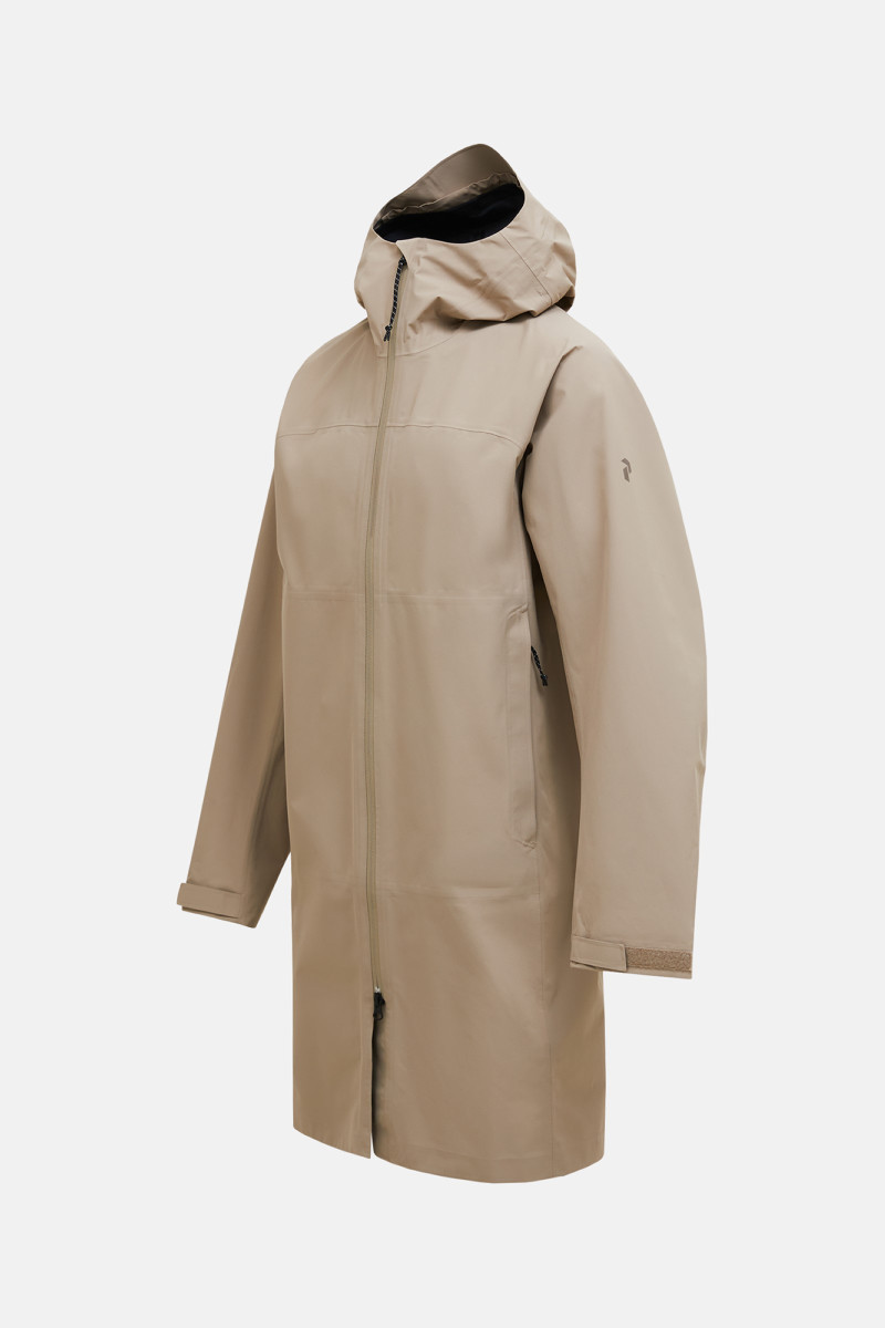 Kabát Peak Performance M Treeline Shell Parka Avid Beige