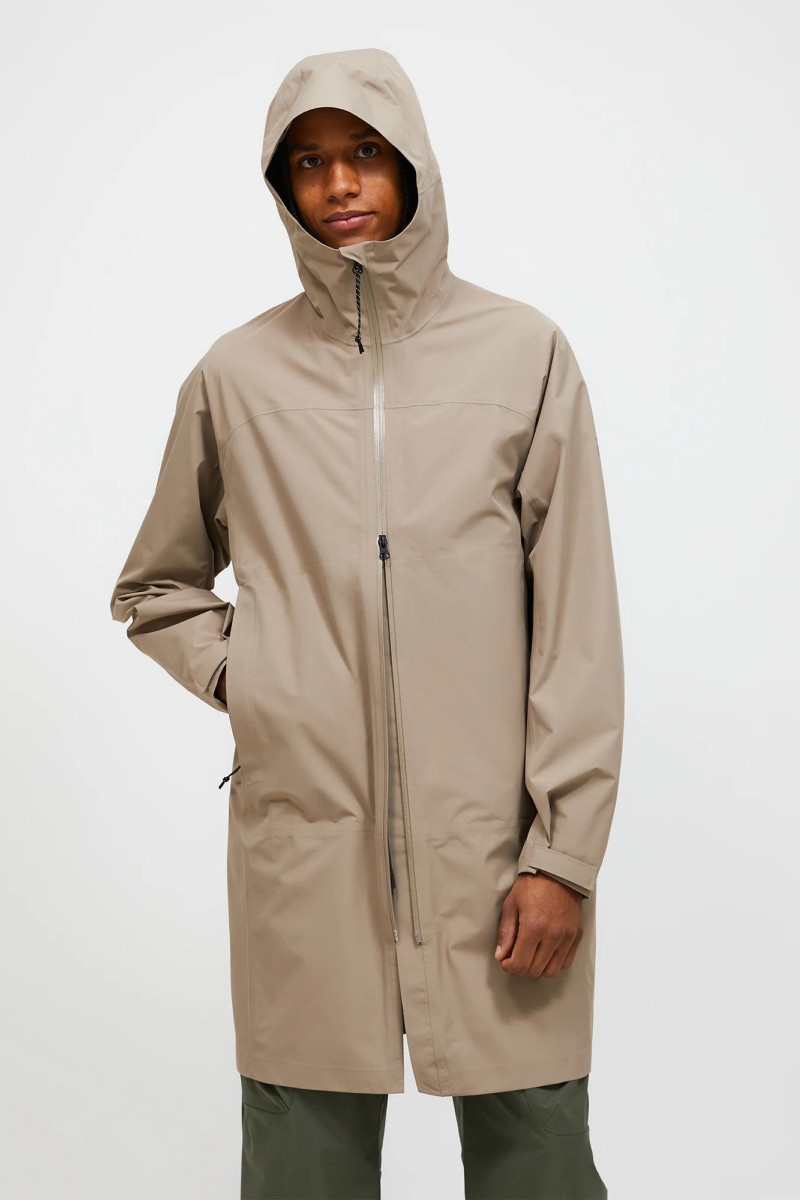 Kabát Peak Performance M Treeline Shell Parka Avid Beige