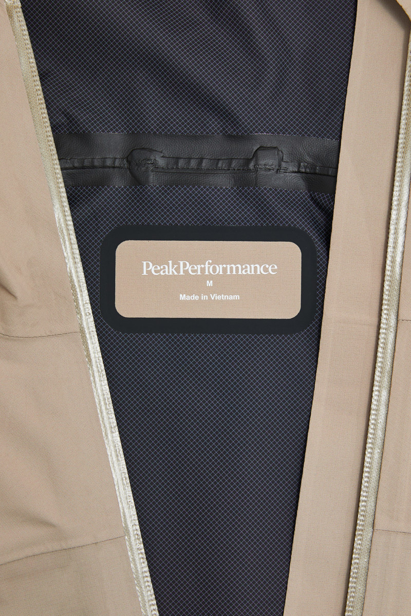 Kabát Peak Performance M Treeline Shell Parka Avid Beige