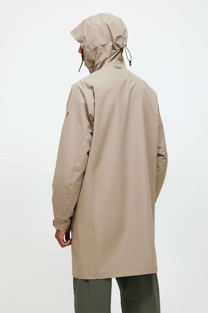 Kabát Peak Performance M Treeline Shell Parka Avid Beige