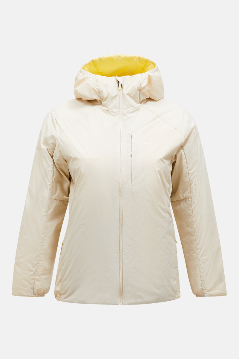 Levně Bunda peak performance w freelight reversible ho sand fog