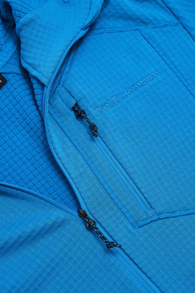 MIKINA PEAK PERFORMANCE M TRAIL POLARTEC ZIP HOOD - Fotografie č. 4
