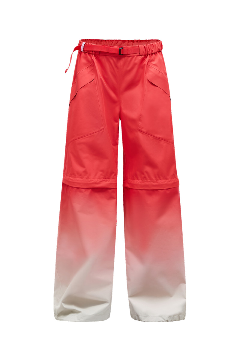 Nohavice Peak Performance W Trailblazer Shell Pants Brilliant Red/Black/