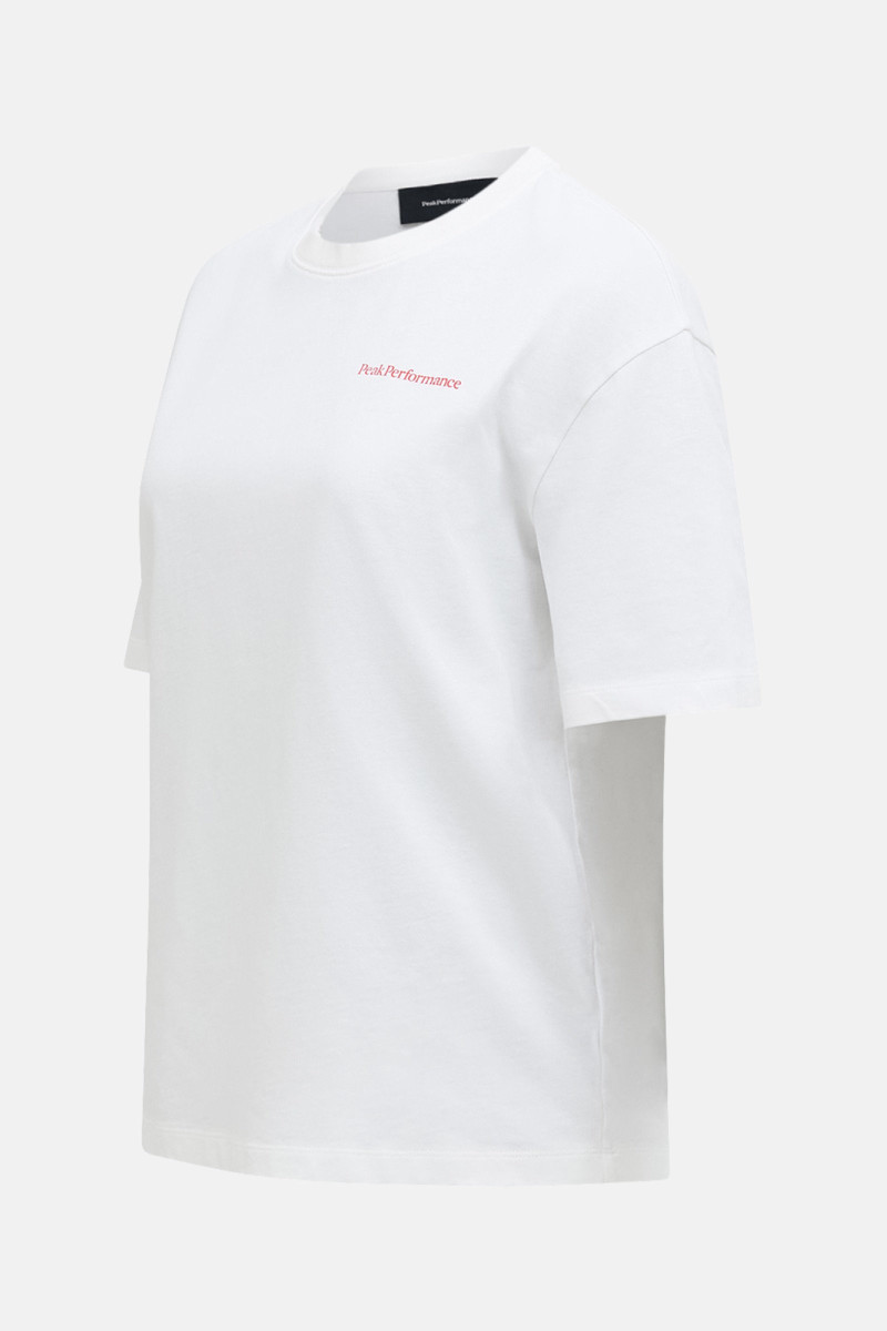 Tričko Peak Performance W Graphic Tee Offwhite