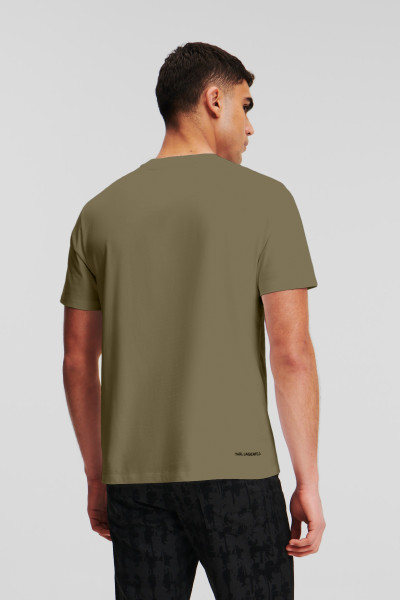 TRIČKO KARL LAGERFELD KAMEO LOGO T-SHIRT - Fotografie č. 3